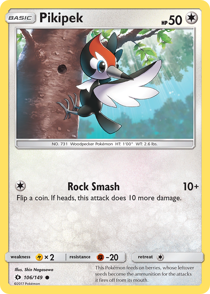 Pikipek (106/149) [Sun & Moon: Base Set] | Exor Games New Glasgow
