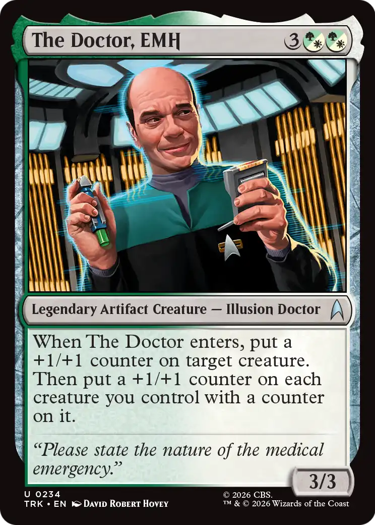 The Doctor, EMH [Star Trek] | Exor Games New Glasgow