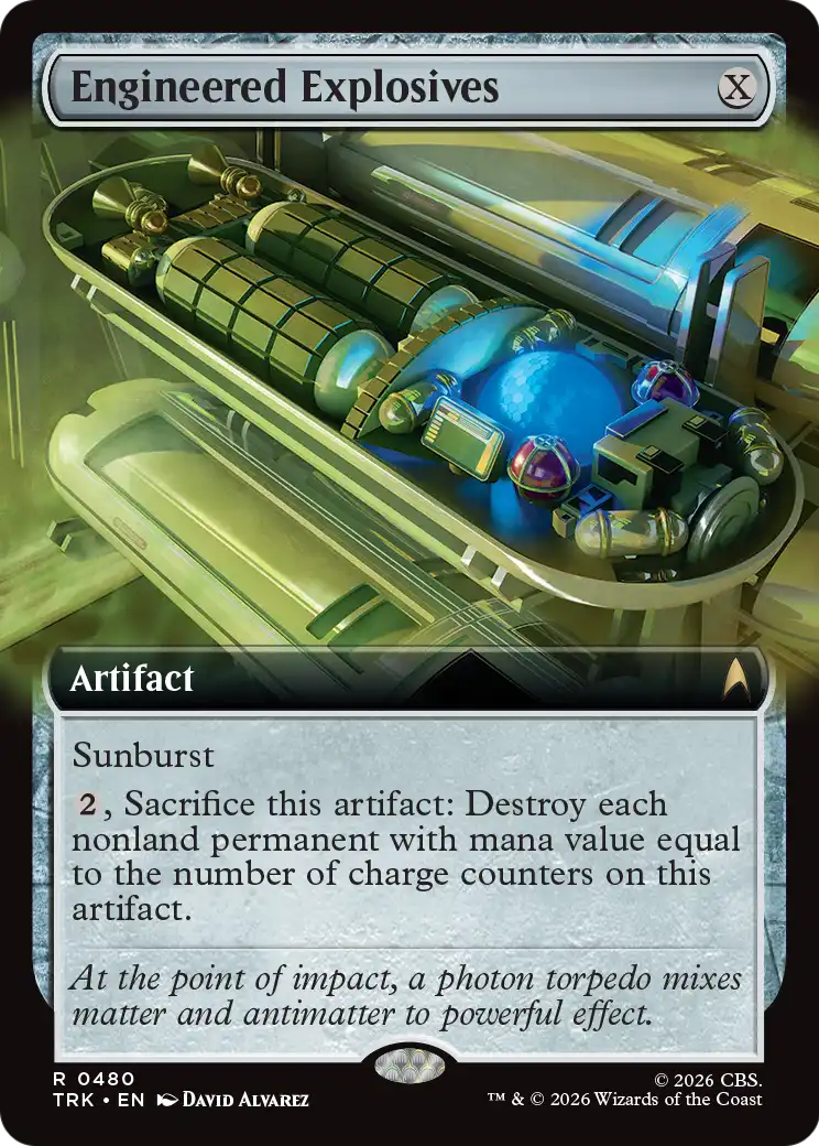 Engineered Explosives (Extended Art) [Star Trek] | Exor Games New Glasgow