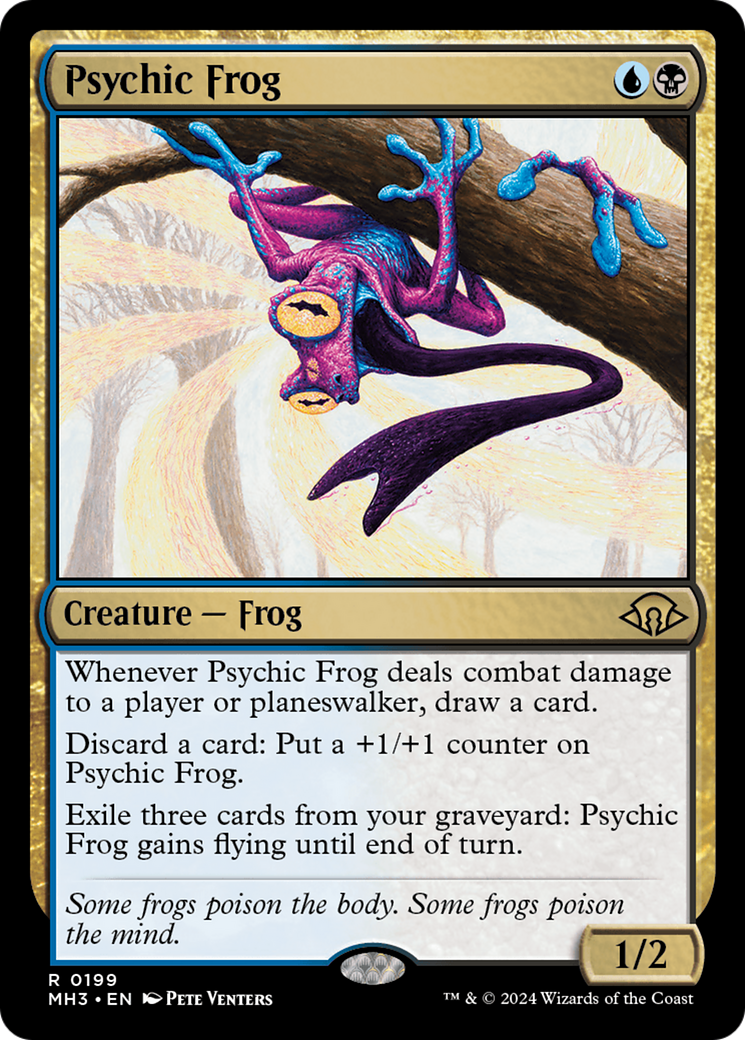 Psychic Frog [Modern Horizons 3] | Exor Games New Glasgow