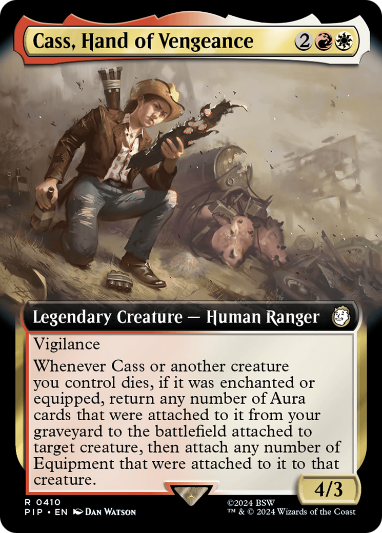 Cass, Hand of Vengeance (Extended Art) [Fallout] | Exor Games New Glasgow