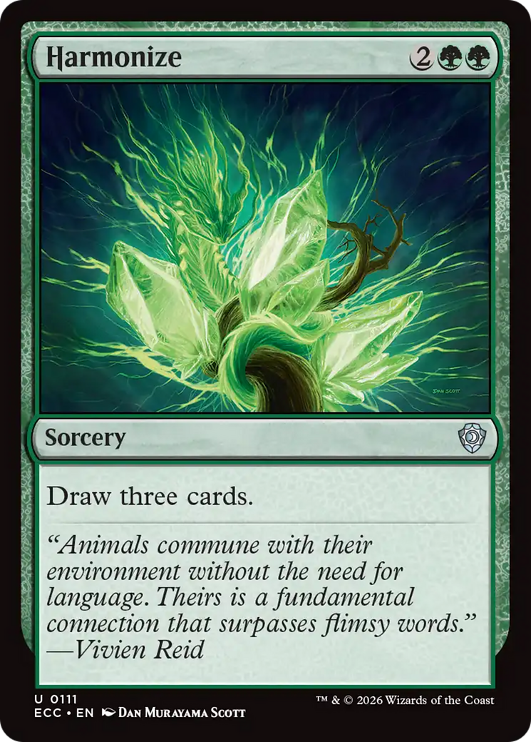 Harmonize [Lorwyn Eclipsed Commander] | Exor Games New Glasgow