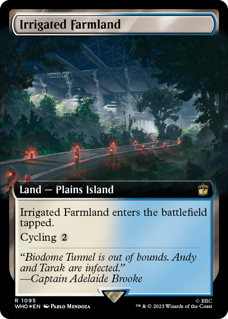 Irrigated Farmland (Extended Art) (Surge Foil) [Doctor Who] | Exor Games New Glasgow