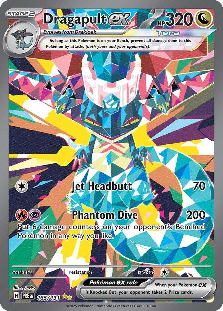 Dragapult ex (165/131) [Scarlet & Violet: Prismatic Evolutions] | Exor Games New Glasgow