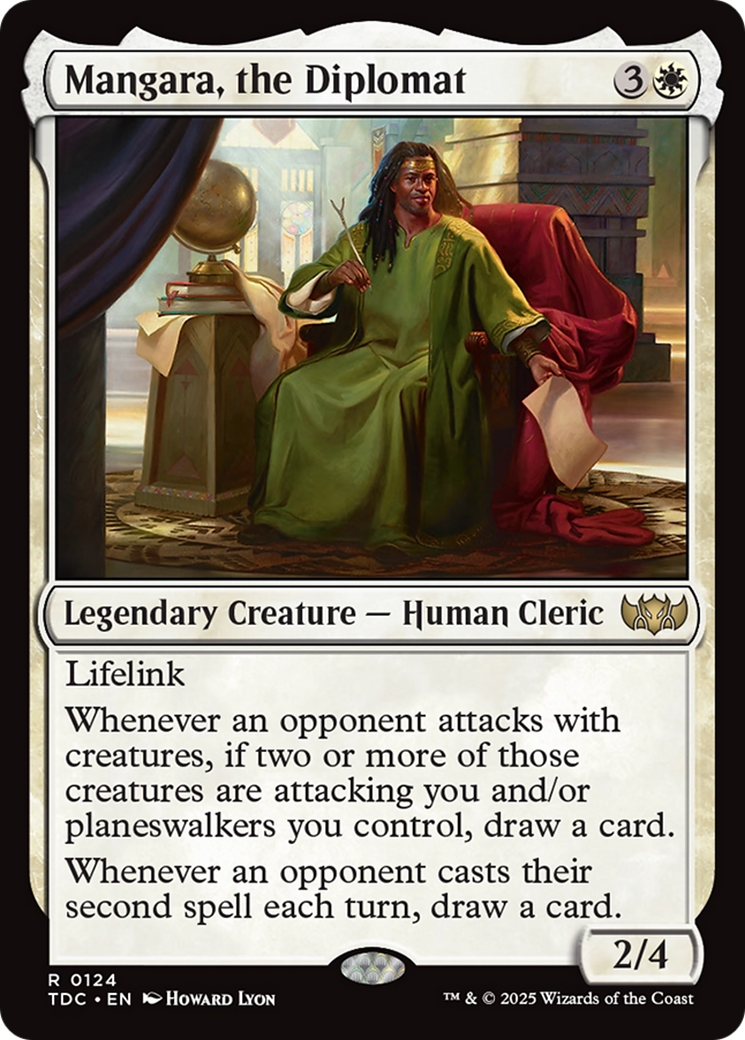Mangara, the Diplomat [Tarkir: Dragonstorm Commander] | Exor Games New Glasgow