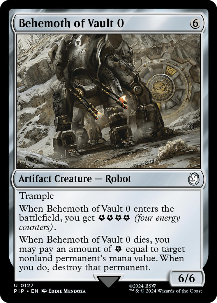 Behemoth of Vault 0 [Fallout] | Exor Games New Glasgow