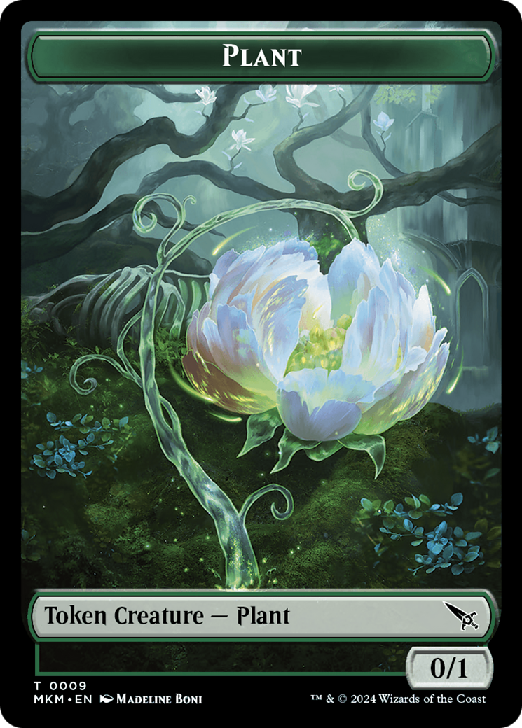 Plant Token [Murders at Karlov Manor Tokens] | Exor Games New Glasgow