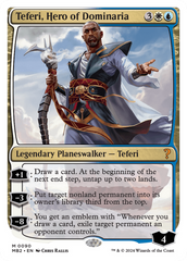 Teferi, Hero of Dominaria (White Border) [Mystery Booster 2] | Exor Games New Glasgow