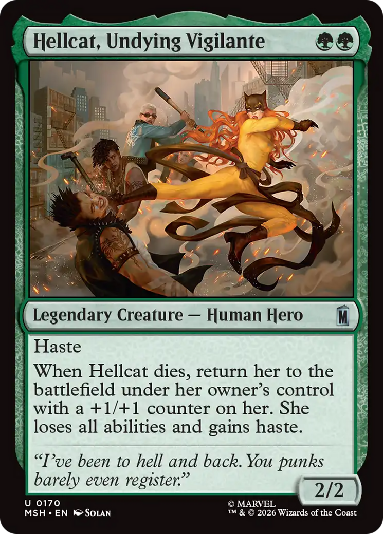 Hellcat, Undying Vigilante [Marvel Super Heroes] | Exor Games New Glasgow