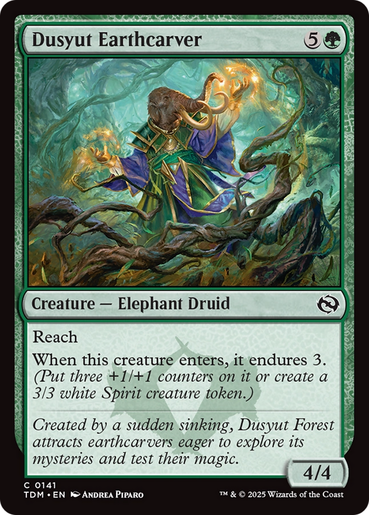 Dusyut Earthcarver [Tarkir: Dragonstorm] | Exor Games New Glasgow