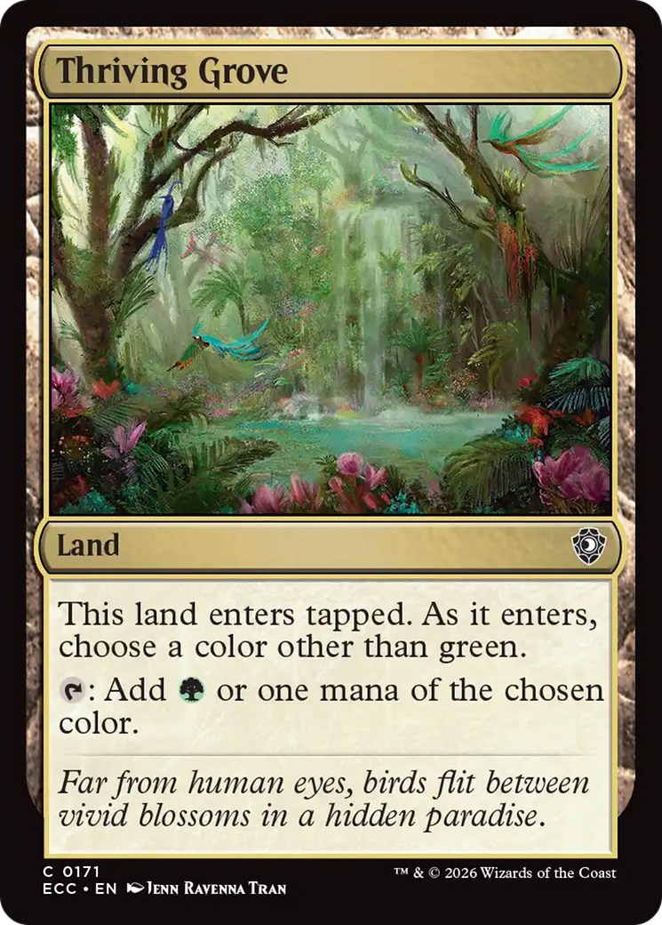 Thriving Grove [Lorwyn Eclipsed Commander] | Exor Games New Glasgow