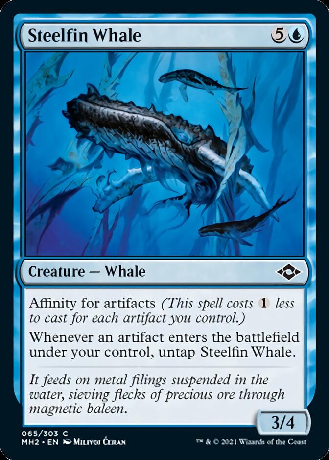 Steelfin Whale [Modern Horizons 2] | Exor Games New Glasgow