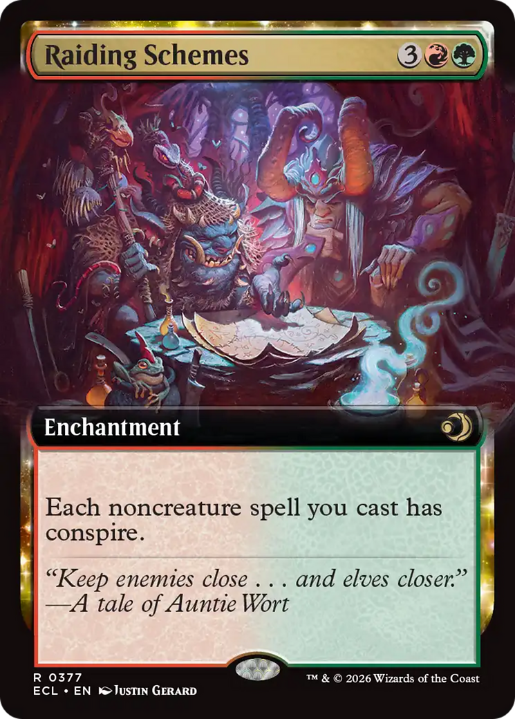 Raiding Schemes (Extended Art) [Lorwyn Eclipsed] | Exor Games New Glasgow
