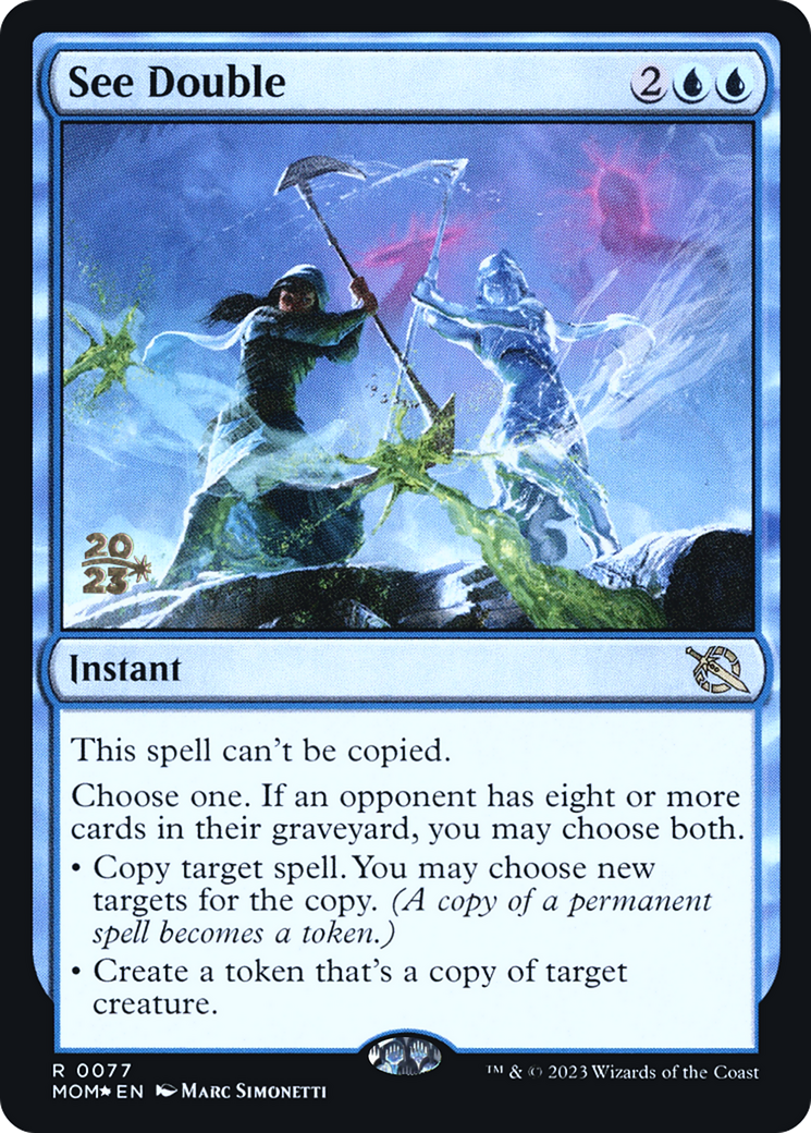 See Double [March of the Machine Prerelease Promos] | Exor Games New Glasgow