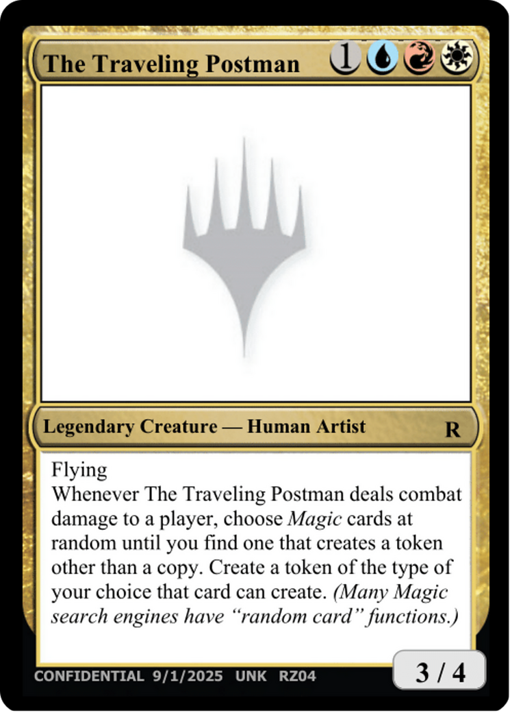 The Traveling Postman [Unknown Event] | Exor Games New Glasgow