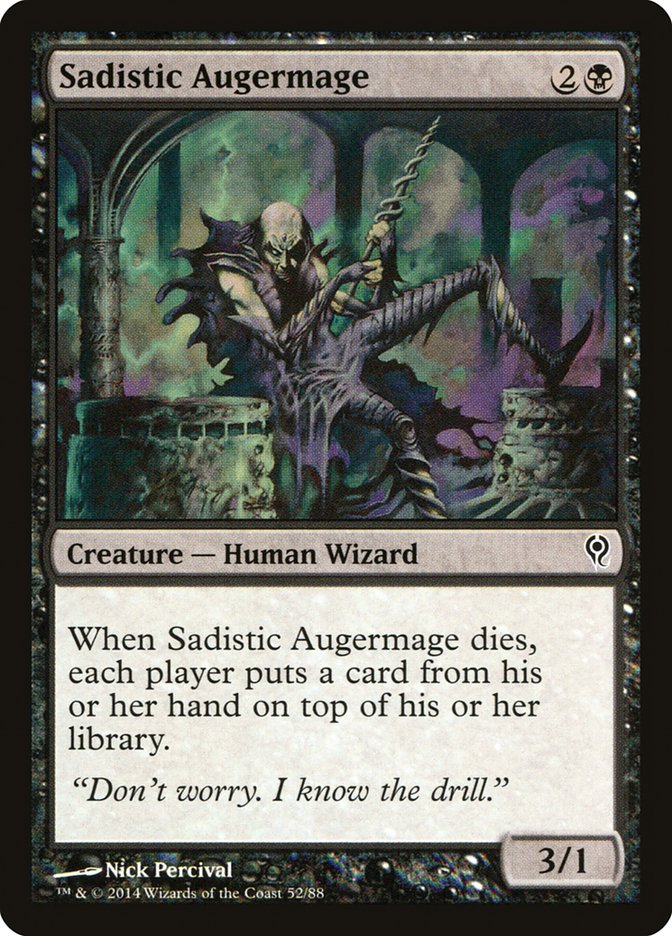 Sadistic Augermage [Duel Decks: Jace vs. Vraska] | Exor Games New Glasgow