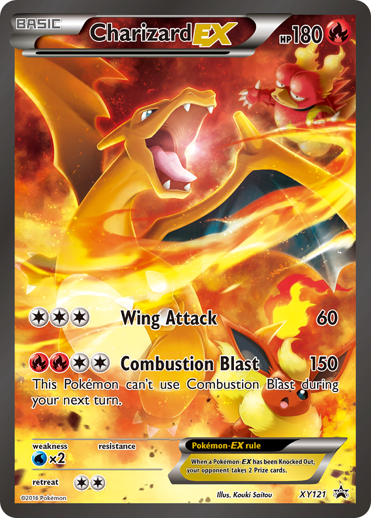 Charizard EX (XY121) [XY: Black Star Promos] | Exor Games New Glasgow