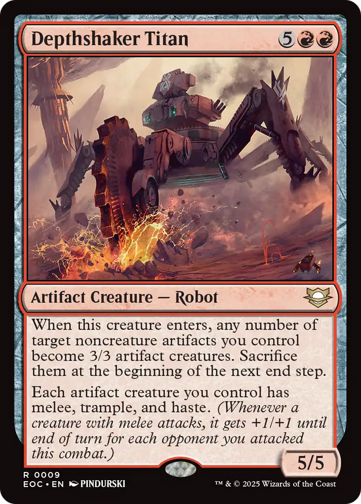 Depthshaker Titan [Edge of Eternities Commander] | Exor Games New Glasgow