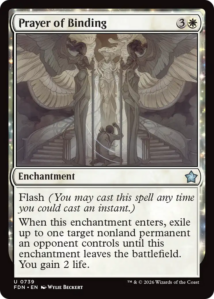 Prayer of Binding (0739) [Foundations] | Exor Games New Glasgow