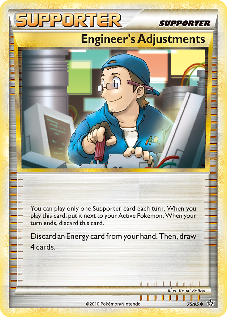 Engineer's Adjustments (75/95) [HeartGold & SoulSilver: Unleashed] | Exor Games New Glasgow