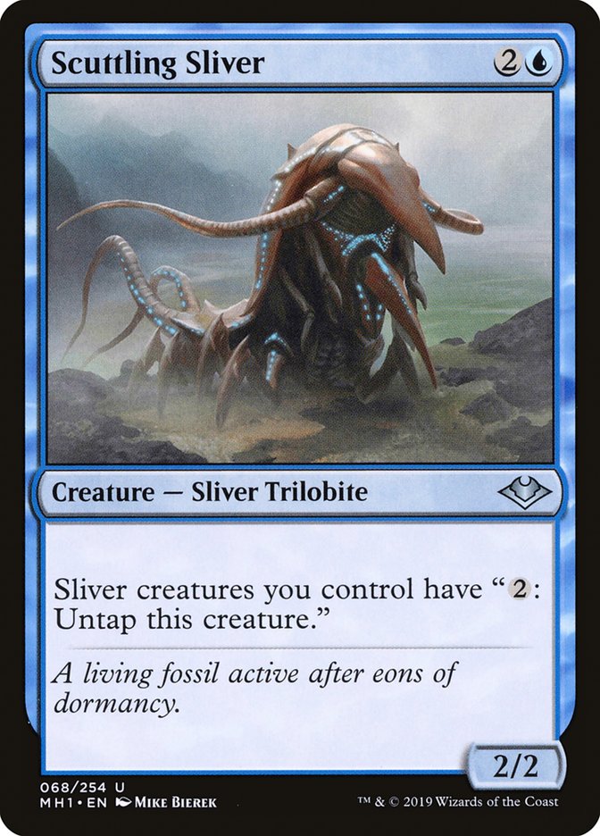 Scuttling Sliver [Modern Horizons] | Exor Games New Glasgow