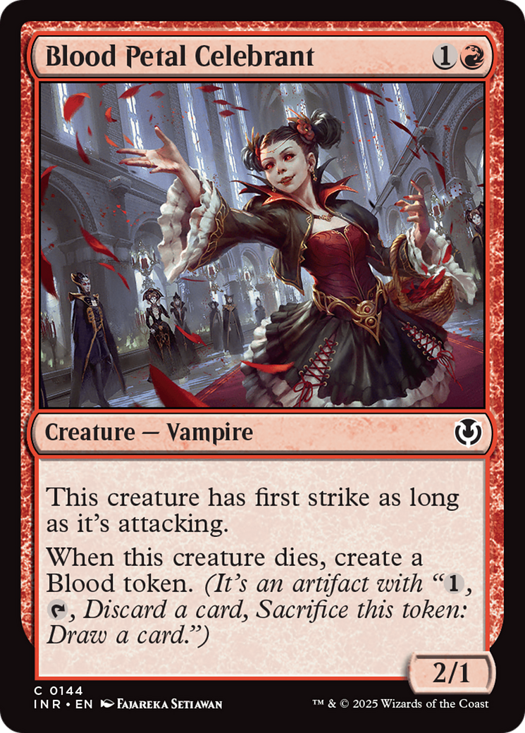 Blood Petal Celebrant [Innistrad Remastered] | Exor Games New Glasgow