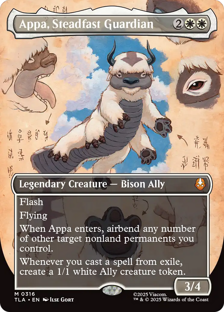 Appa, Steadfast Guardian (Borderless) [Avatar: The Last Airbender] | Exor Games New Glasgow