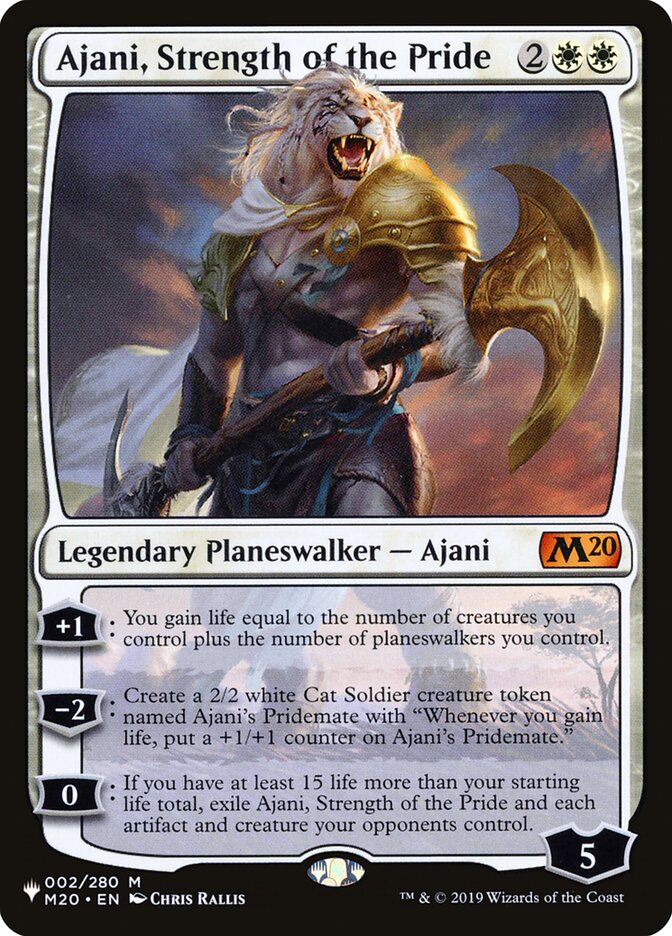 Ajani, Strength of the Pride [The List] | Exor Games New Glasgow