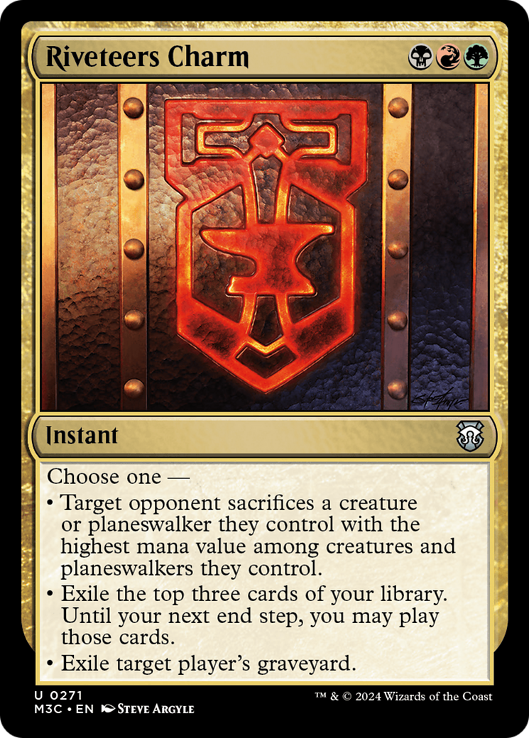 Riveteers Charm [Modern Horizons 3 Commander] | Exor Games New Glasgow