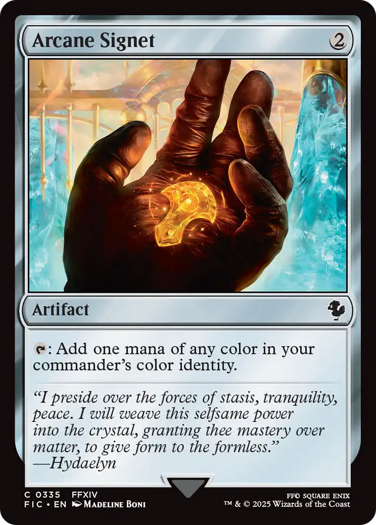 Arcane Signet (0335) [FINAL FANTASY Commander] | Exor Games New Glasgow