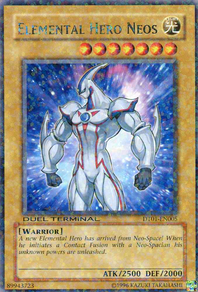 Elemental Hero Neos [DT01-EN005] Rare | Exor Games New Glasgow