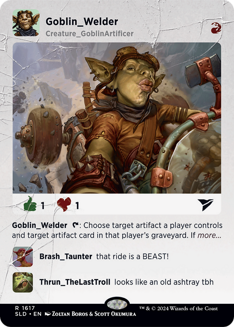 Goblin Welder [Secret Lair Drop Series] | Exor Games New Glasgow