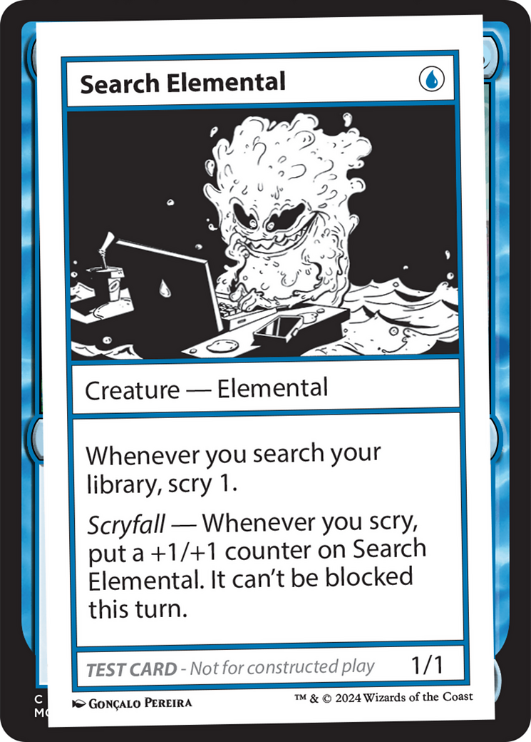 Search Elemental [Mystery Booster 2 Playtest Cards] | Exor Games New Glasgow