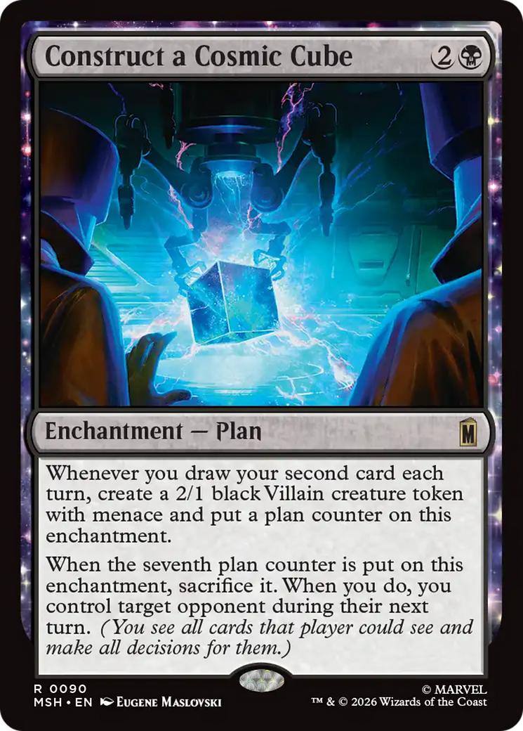 Construct a Cosmic Cube [Marvel Super Heroes] | Exor Games New Glasgow