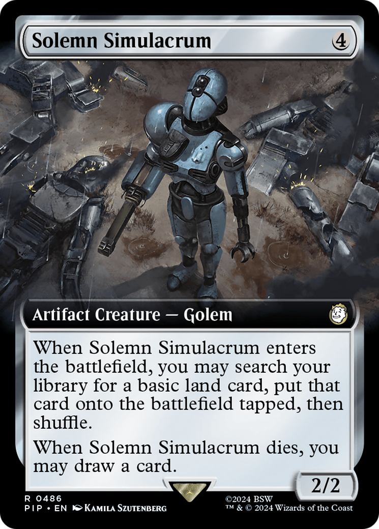 Solemn Simulacrum (Extended Art) [Fallout] | Exor Games New Glasgow