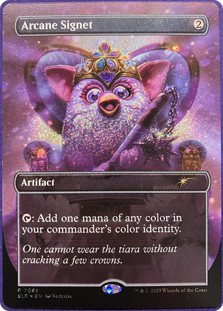 Arcane Signet (7068) (Confetti Foil) [Secret Lair Drop Series] | Exor Games New Glasgow
