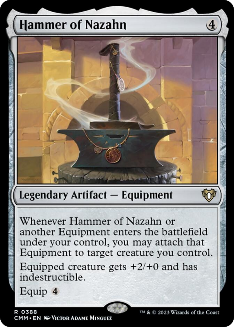 Hammer of Nazahn [Commander Masters] | Exor Games New Glasgow