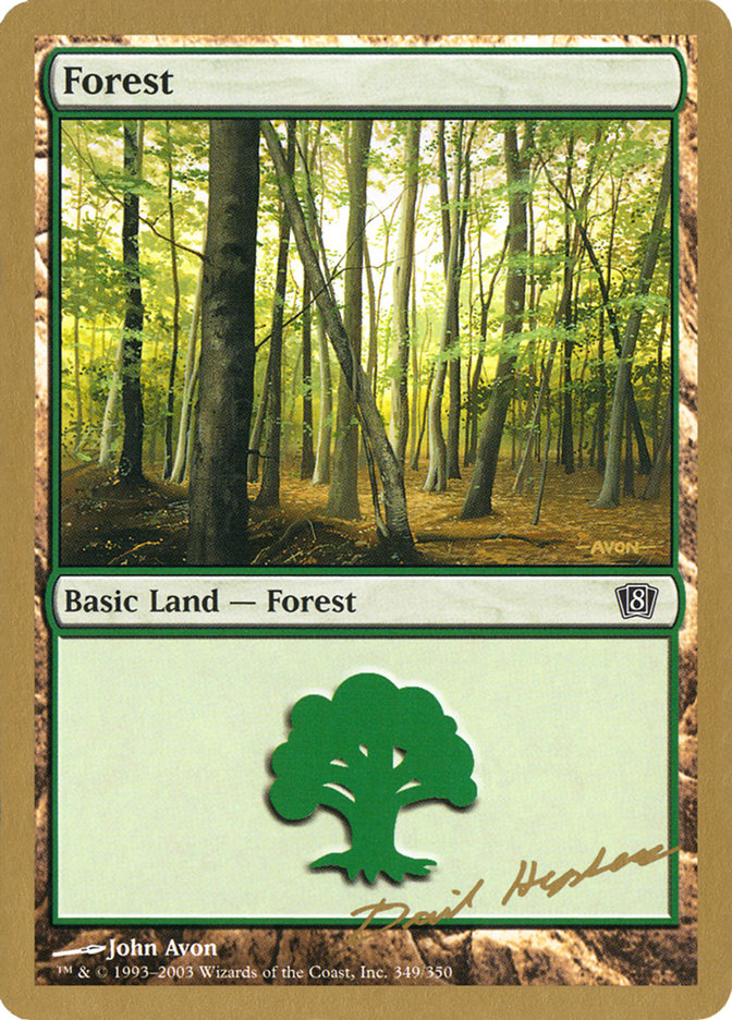 Forest (dh349) (Dave Humpherys) [World Championship Decks 2003] | Exor Games New Glasgow