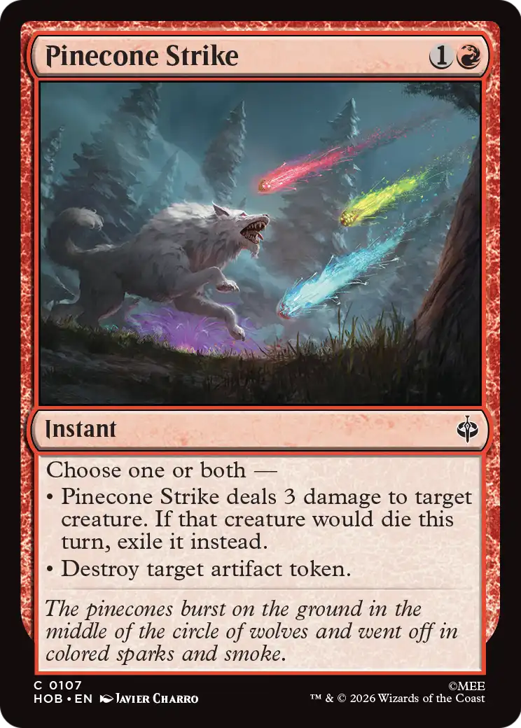 Pinecone Strike [The Hobbit] | Exor Games New Glasgow