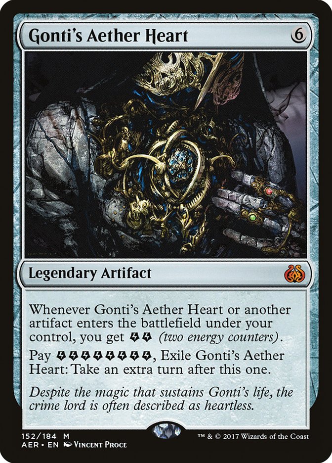 Gonti's Aether Heart [Aether Revolt] | Exor Games New Glasgow