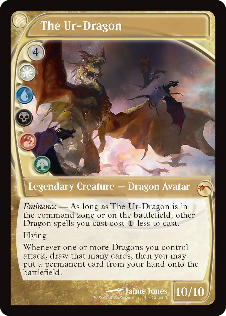 The Ur-Dragon (Retro Frame) [Secret Lair Drop Series] | Exor Games New Glasgow
