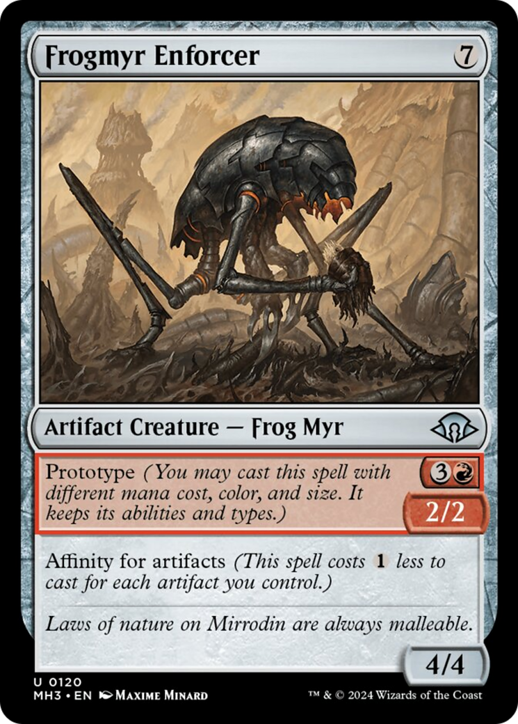 Frogmyr Enforcer [Modern Horizons 3] | Exor Games New Glasgow
