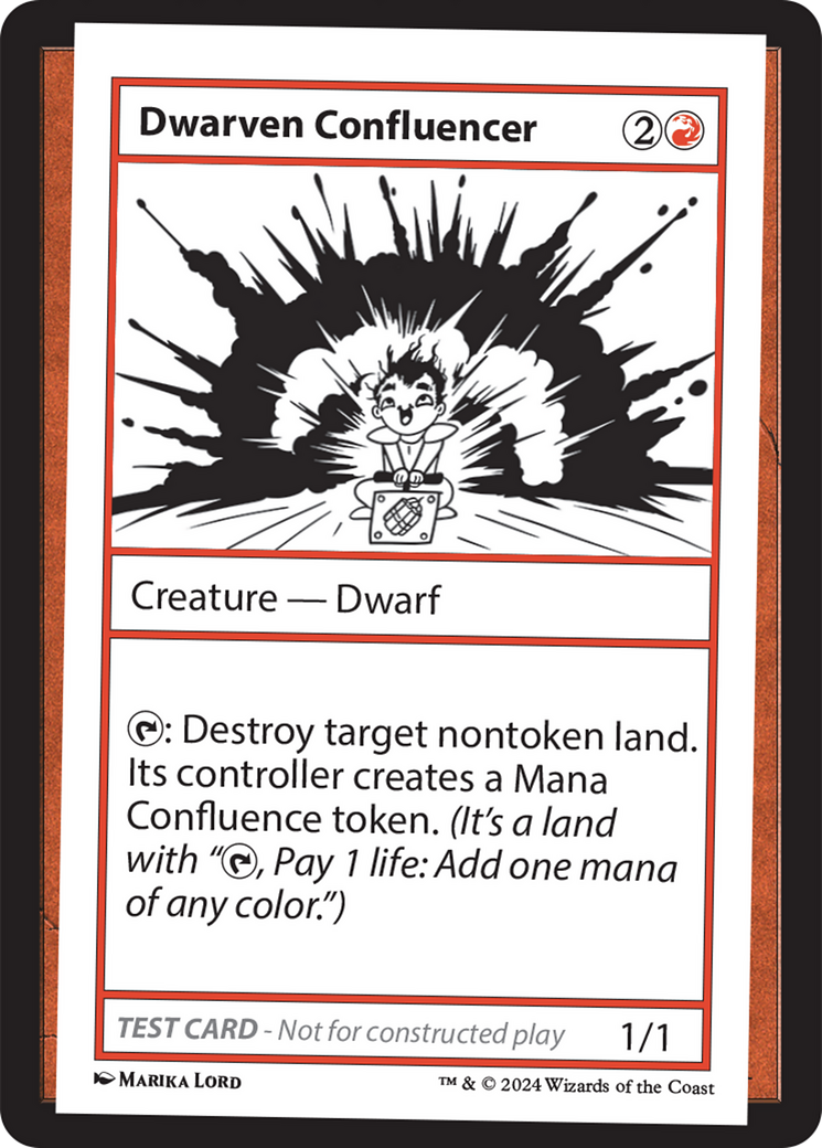 Dwarven Confluencer [Mystery Booster 2 Playtest Cards] | Exor Games New Glasgow