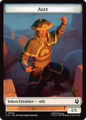 Ally (0006) // Soldier (0002) Double-Sided Token [Avatar: The Last Airbender Tokens] | Exor Games New Glasgow