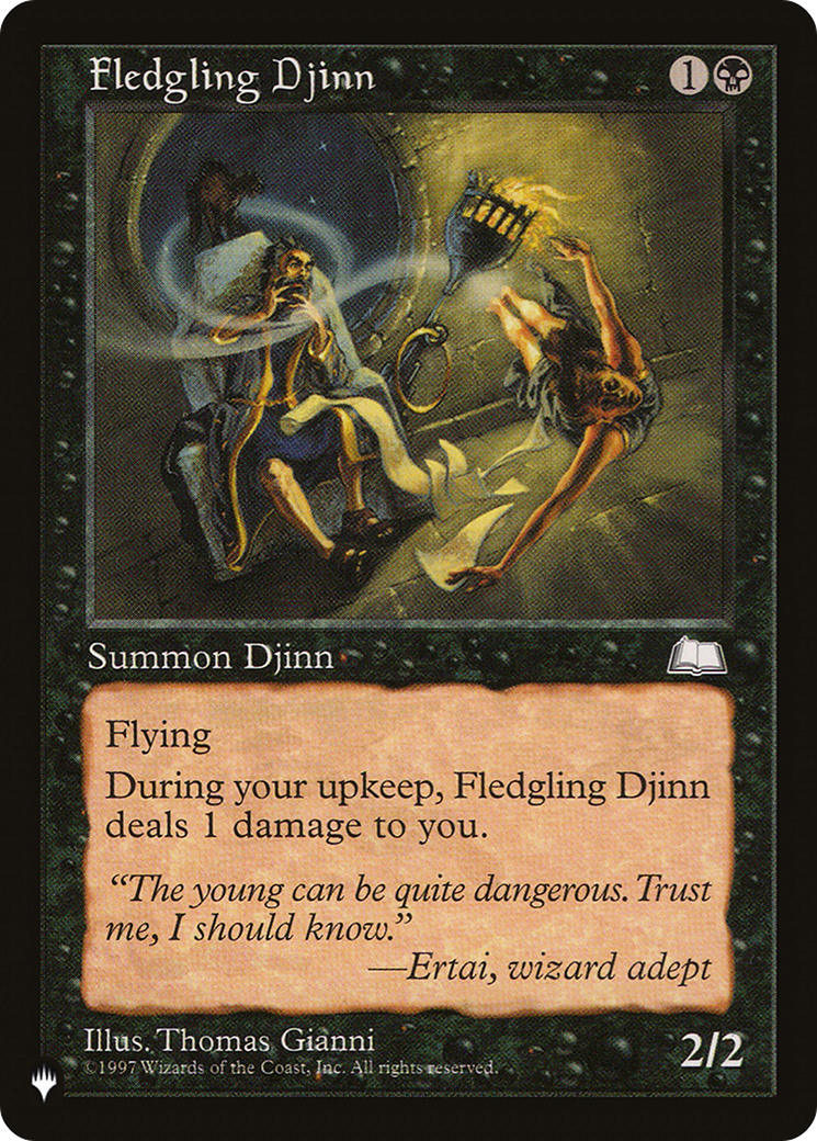 Fledgling Djinn [The List Reprints] | Exor Games New Glasgow