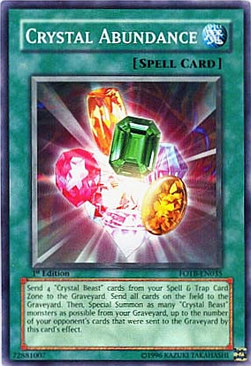 Crystal Abundance [FOTB-EN035] Common | Exor Games New Glasgow