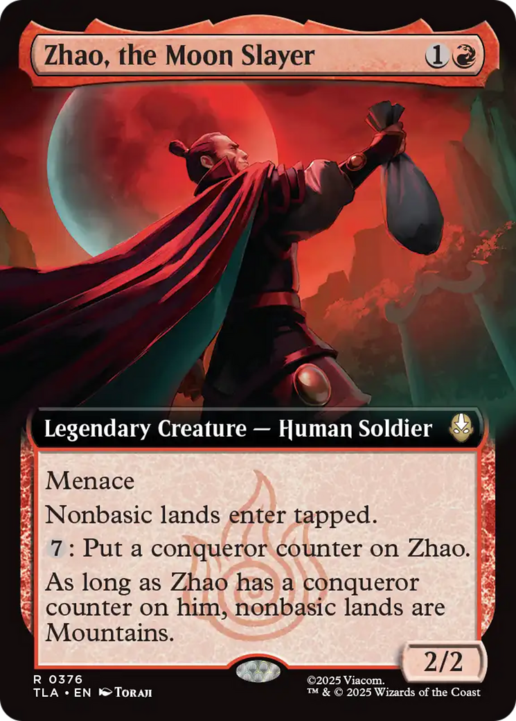 Zhao, the Moon Slayer (Extended Art) [Avatar: The Last Airbender] | Exor Games New Glasgow