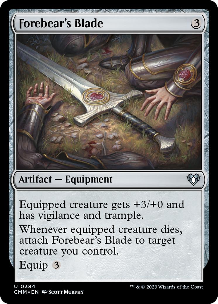 Forebear's Blade [Commander Masters] | Exor Games New Glasgow