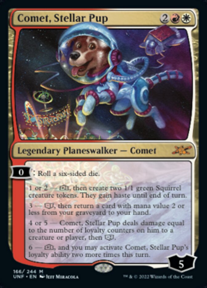 Comet, Stellar Pup [Unfinity] | Exor Games New Glasgow