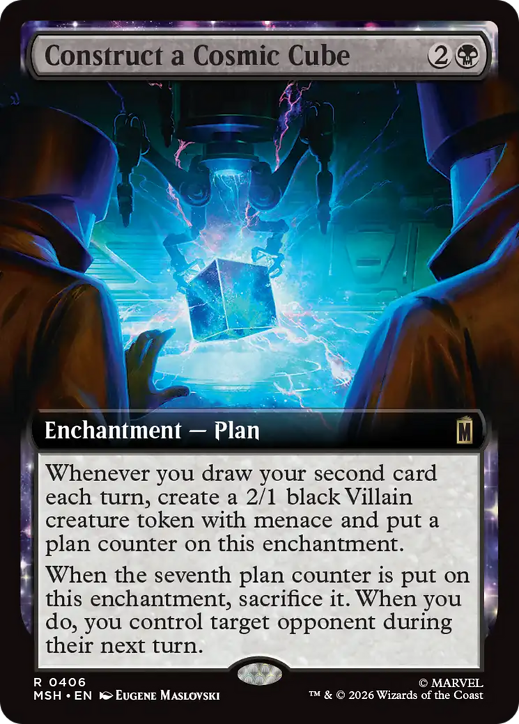 Construct a Cosmic Cube (Extended Art) [Marvel Super Heroes] | Exor Games New Glasgow